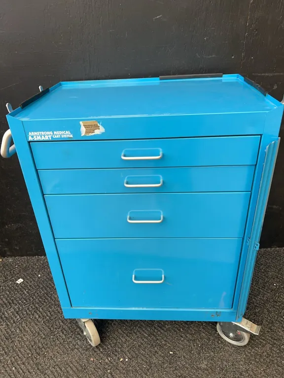 Armstrong Medical A-Smart Cart System with Four Drawers