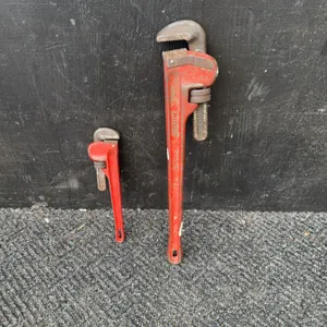 RIDGID 18" and Mastercraft 12" Heavy Duty Pipe Wrenches