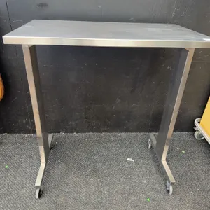 Stainless Steel Utility Table on Casters