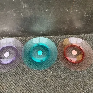 3 My Patio Coloured Plastic Bowls