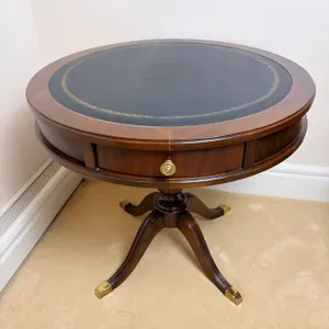 Footed Pedestal Table