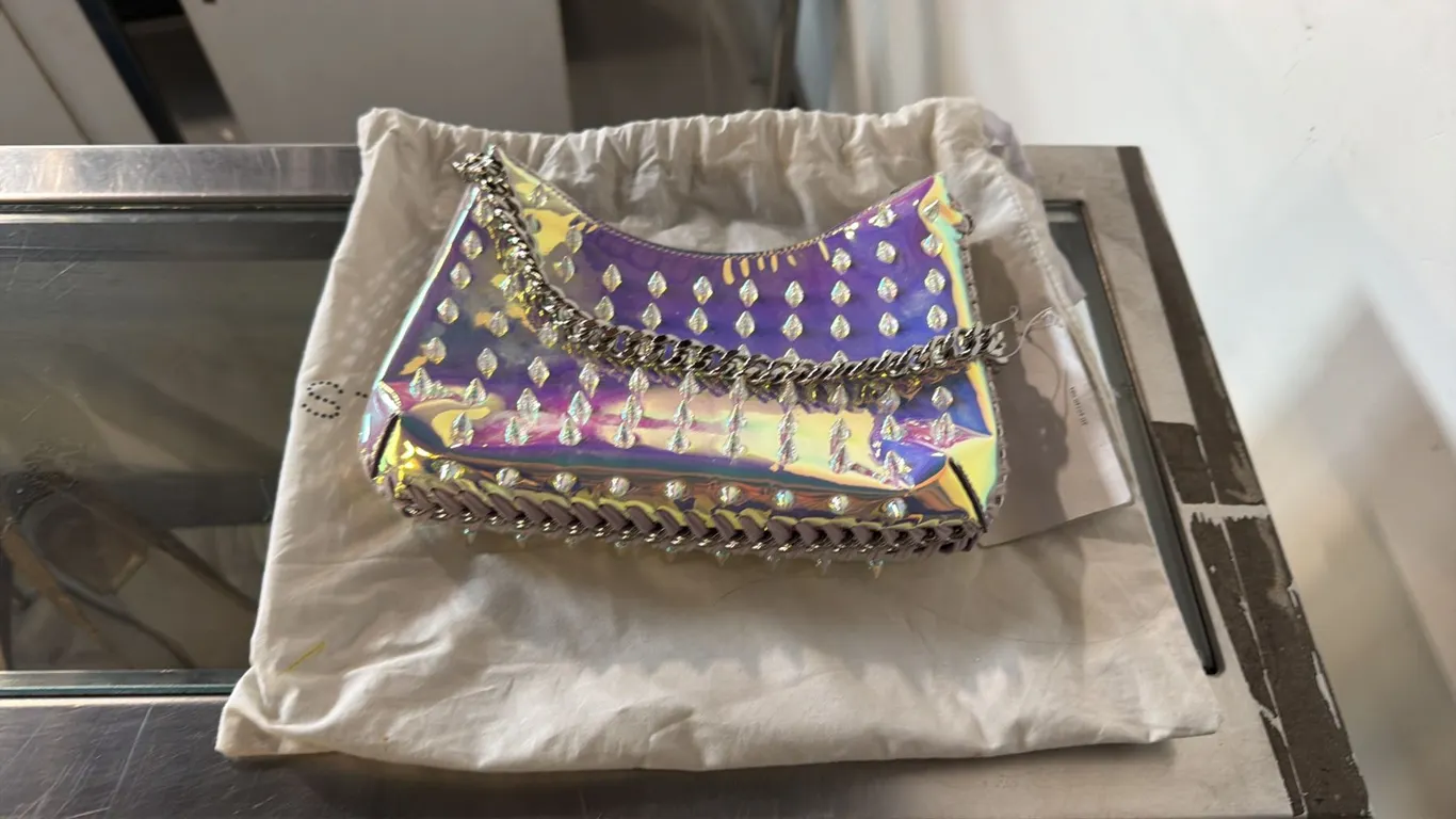 HOLOGRAM PLASTIC PURSE