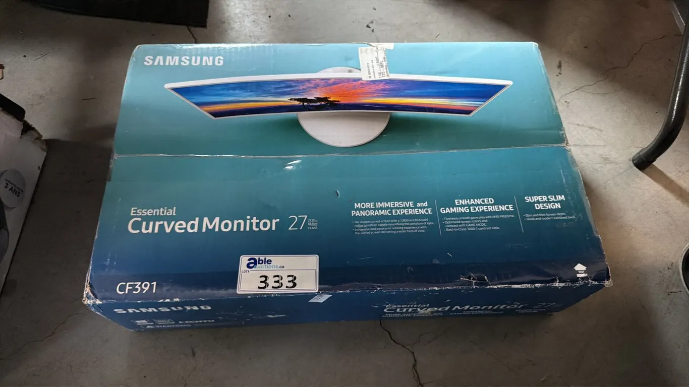CF391 SERIES C27F391 1800R CURVED 27" FULL HD 1080P 60HZ AMD FREESYNC VA DISPLAY
