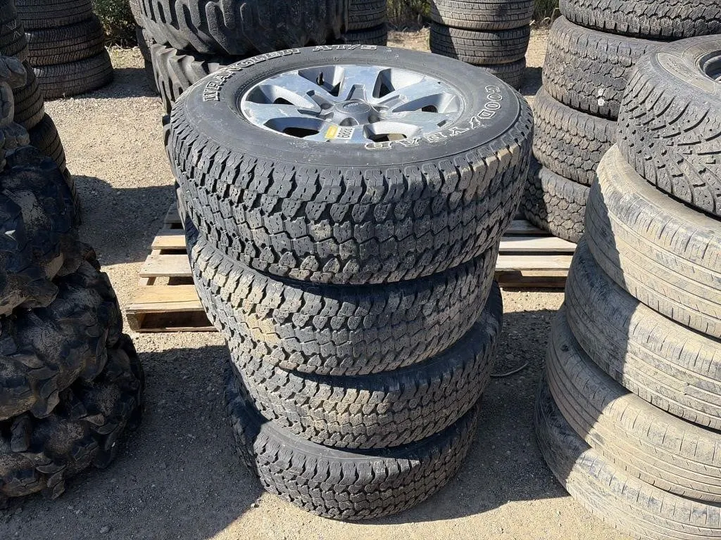 Four F-150 Rims & Four Tires