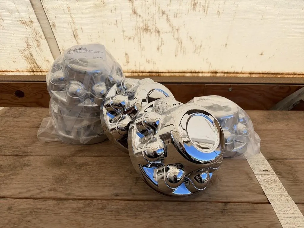 Six Unused Hub Caps