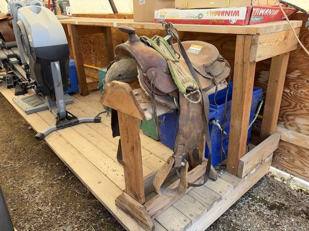 Saddle & Saddle Stand