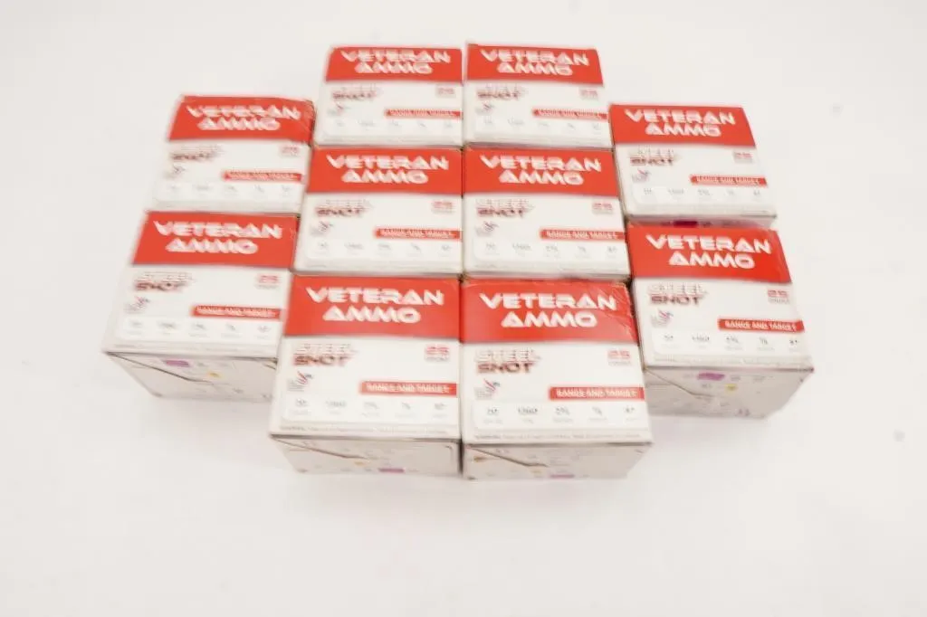 Veteran Ammo 250 Rounds 20 GA