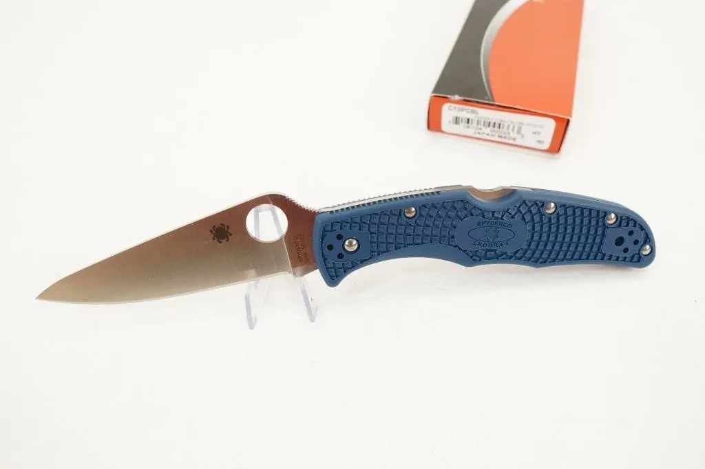 SPYDERCO EDURA 4 COBALT