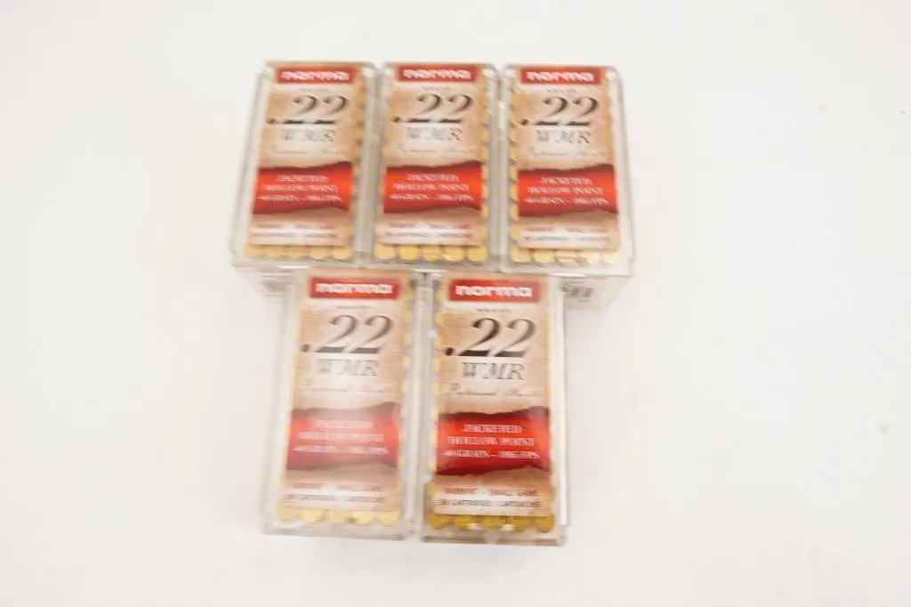 Norma 250 Rounds 22 WMR