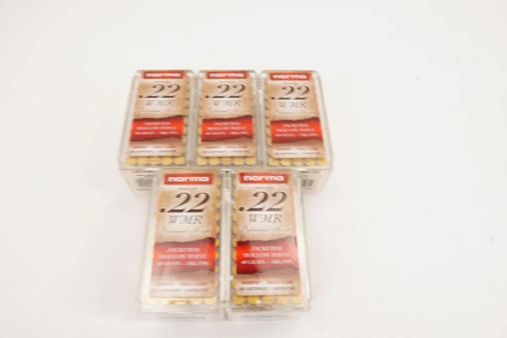 Norma 250 Rounds 22 WMR