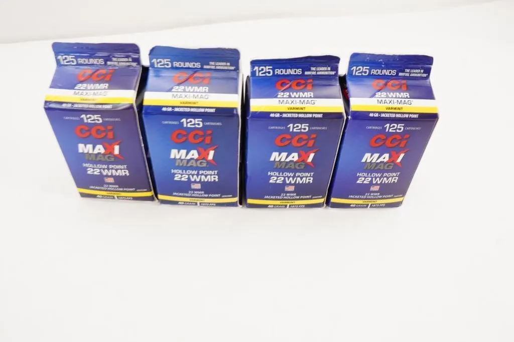 CCI 500 Rounds Maxi Mag 22 WMR