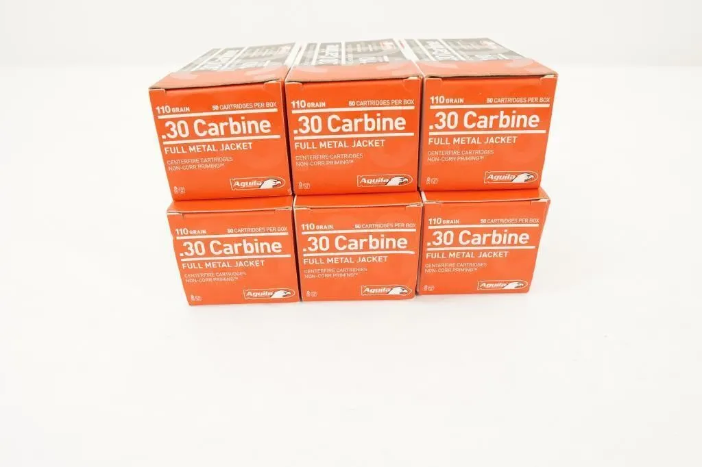 Wheeler 300 Rounds Aguila 30 Carbine