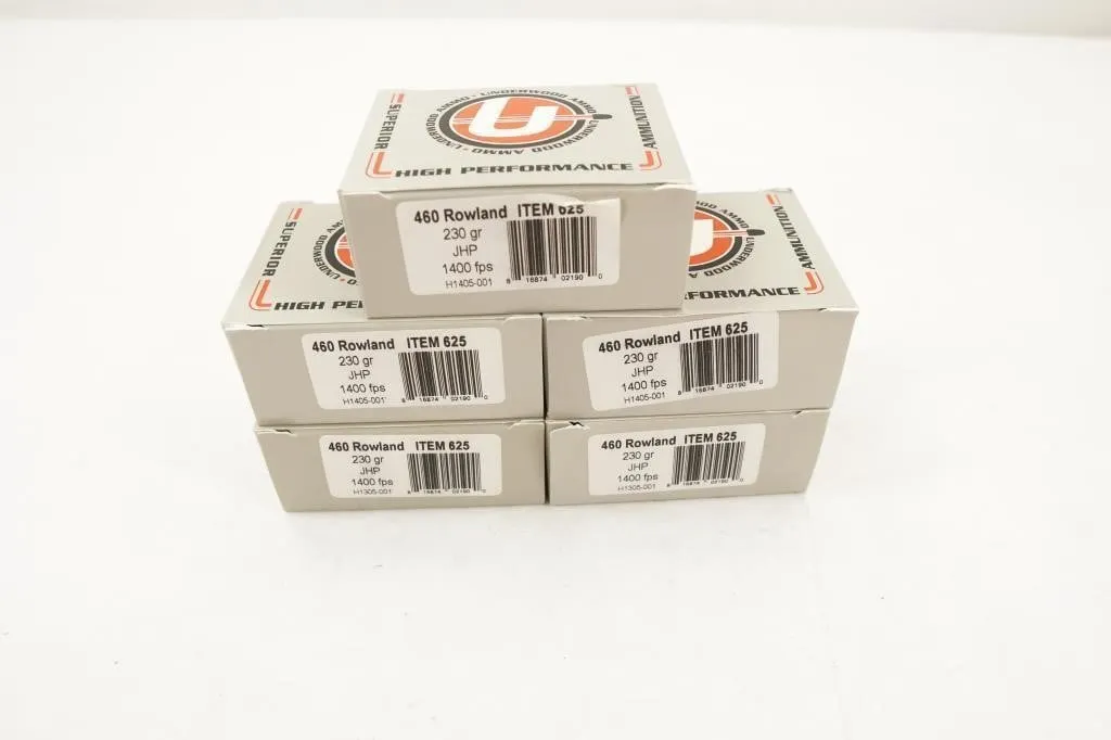 Underwood 100 Rounds 460 Rowland