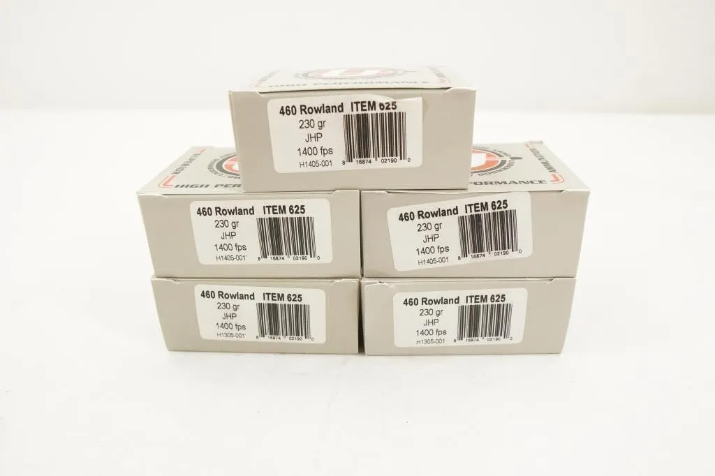 Underwood 100 Rounds 460 Rowland
