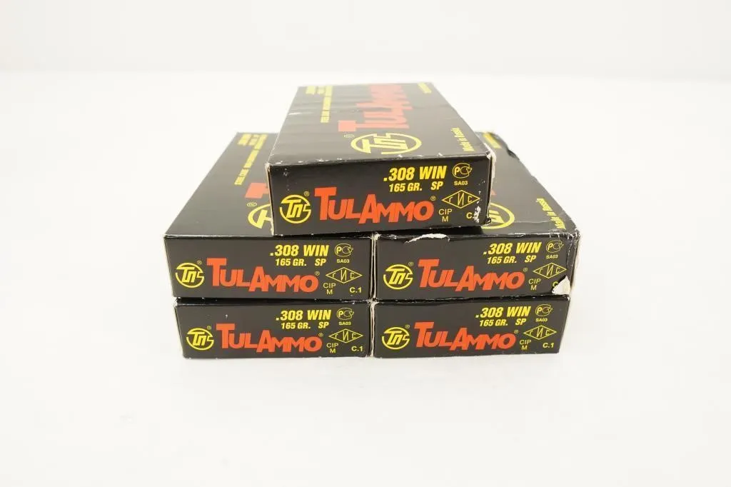 TulAmmo 100 Rounds 308 Win
