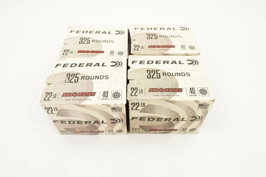 Federal 1300 Rounds Automatch .22 LR