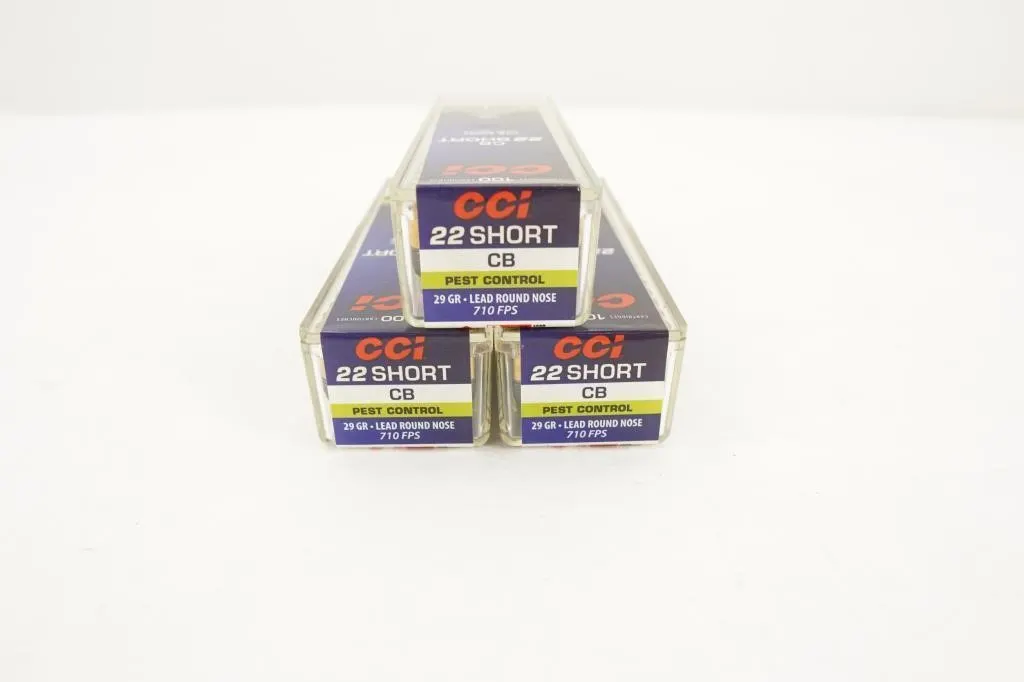 CCI 300 Rounds "Pest Control .22 Short