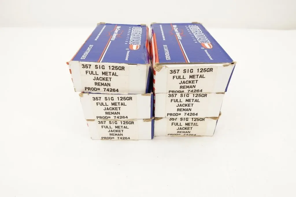 Ultramax Ammunition 300 Rounds Reman .357 Sig