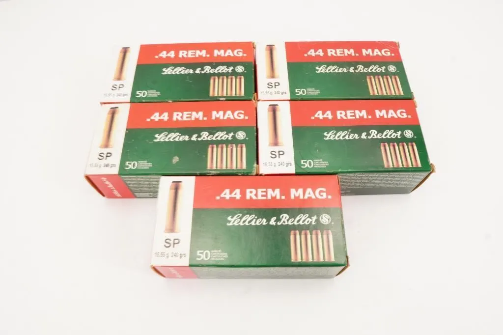 Sellier & Bellot 250 Rounds .44 Rem Mag