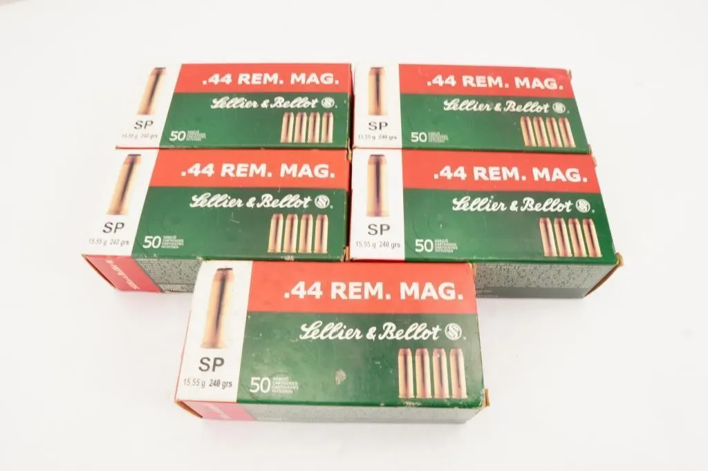 Sellier & Bellot 250 Rounds .44 Rem Mag