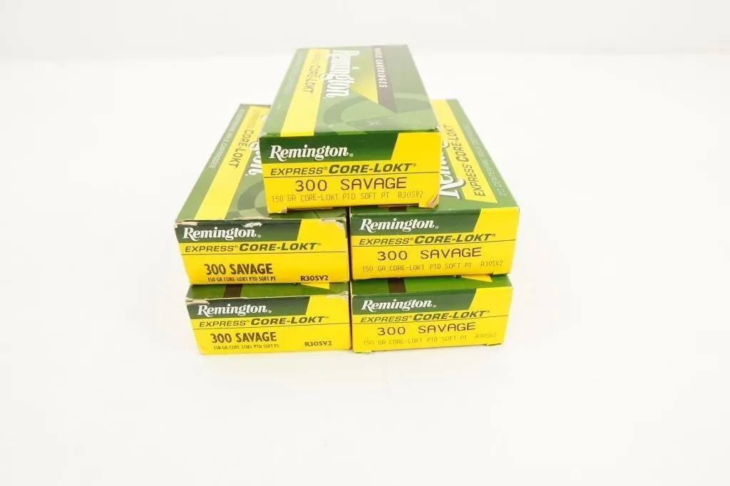 Remington 100 Rounds .300 Savage