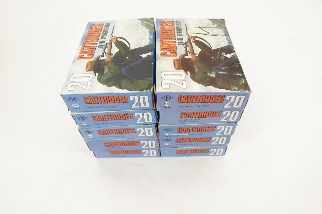 Barnaul Ammunition 200 Rounds 30-06