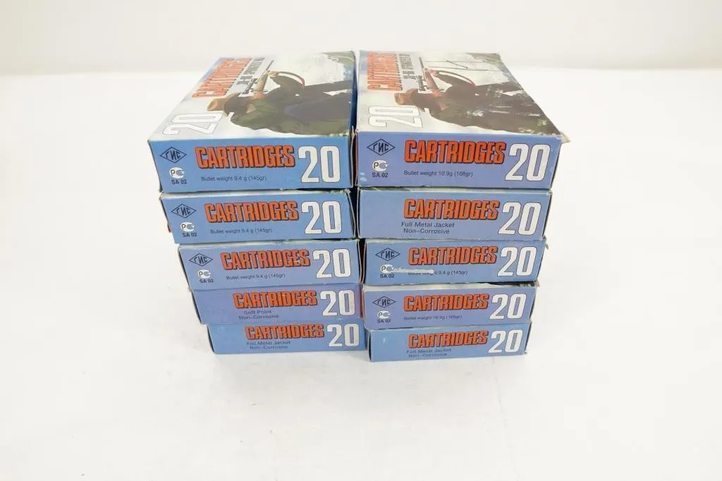 Barnaul Ammunition 200 Rounds 30-06
