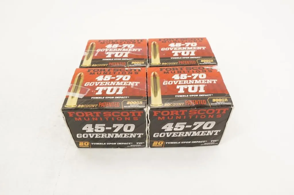 Fort Scott 80 Rounds 45-70 Govt