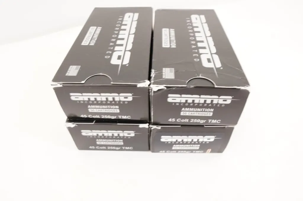 Ammo Inc 200 Rounds 45 Long Colt