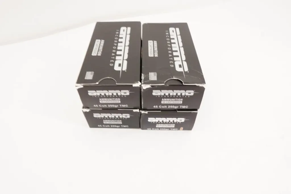 Ammo Inc 200 Rounds 45 Long Colt