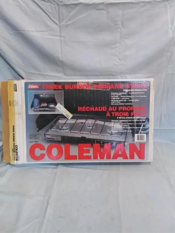 Coleman propane stove
