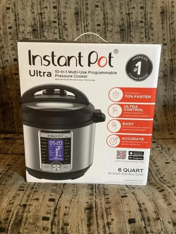 Instant Pot 6 qt Ultra Pressure Cooker