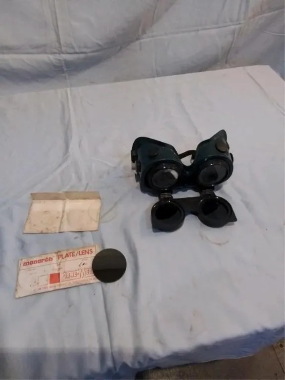 Old welding goggles - spare lenses