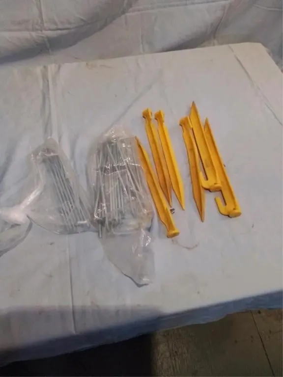 Tent pegs