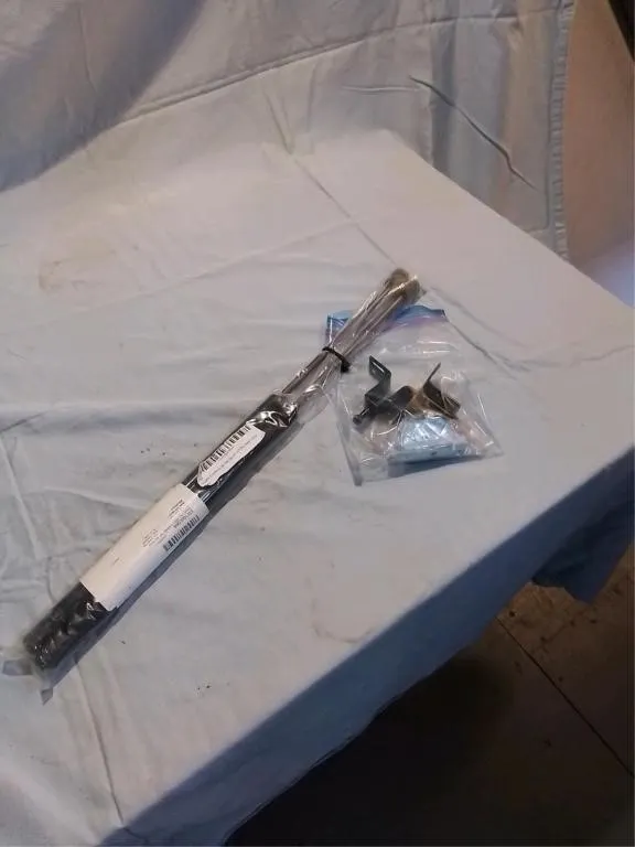 2 gas shocks and mounting hardware