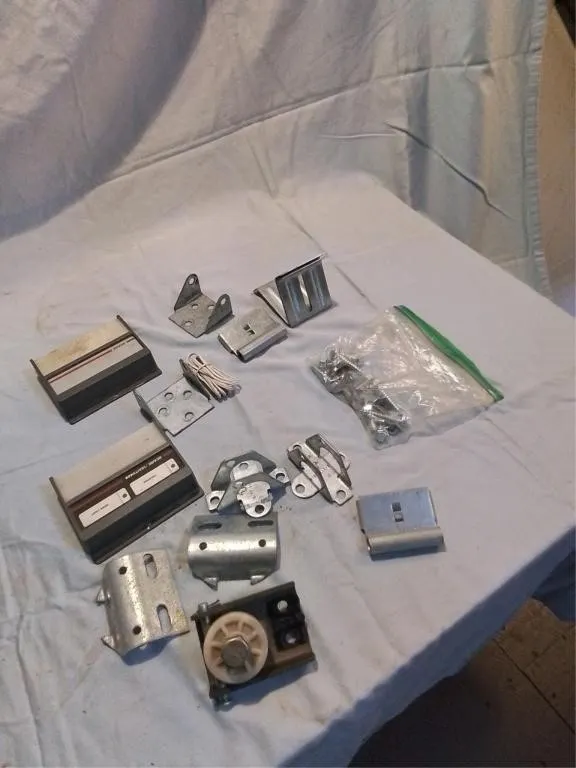 Garage door hardware