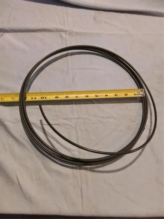 Steel brake line. 3/16"