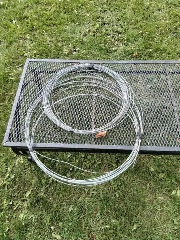 2 rolls heavy wire