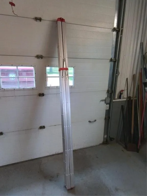 Portable RV step ladder. 7' collapsible