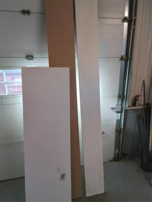 Misc boards 12" x 96", 10" x 96", 20" x 61"