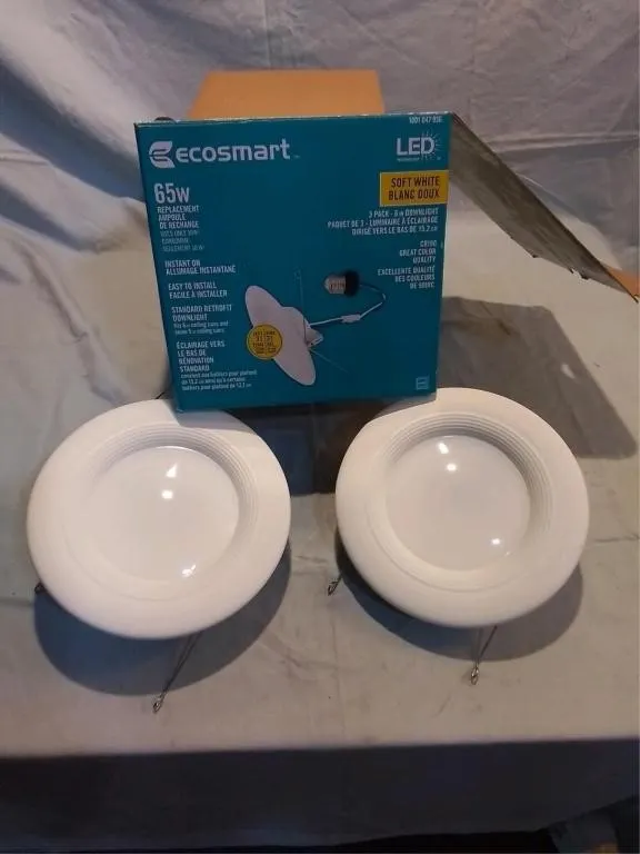2 pc 65 watt lights