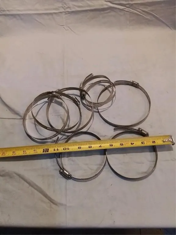 8 large gear clamps