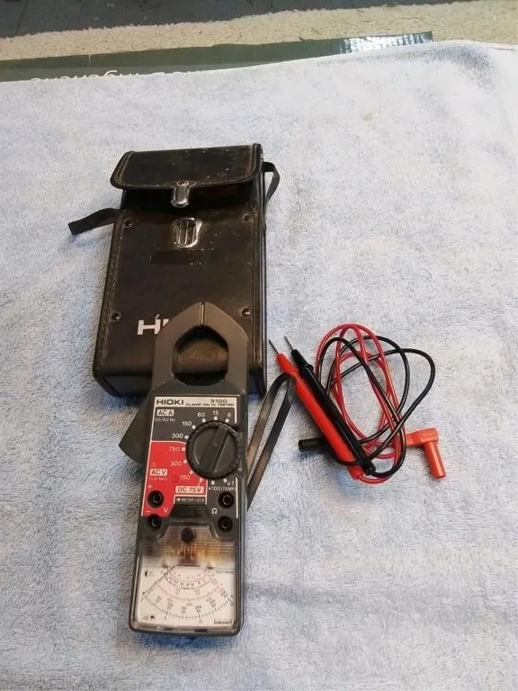 Hioki Clamp on Amp meter and volt meter. Not