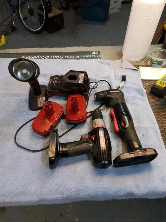 Craftsman drill, 19.2 volt, angle drill,