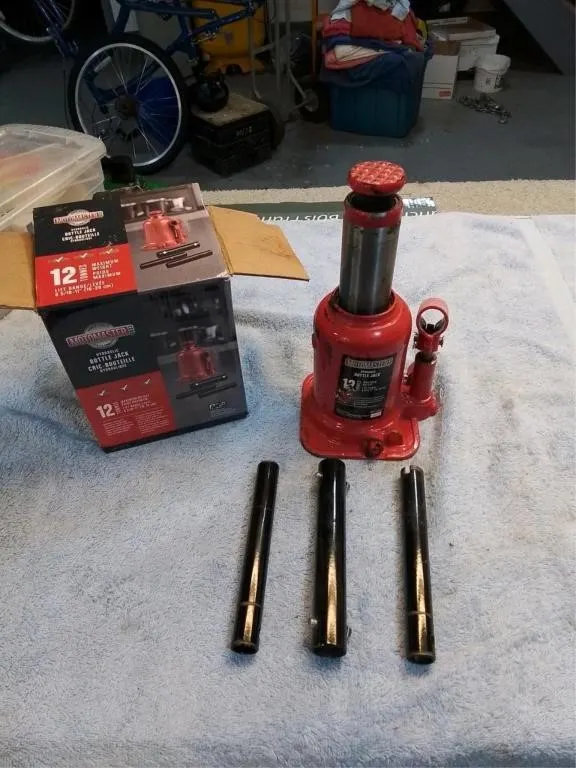 12 Ton, Hydraulic bottle jack