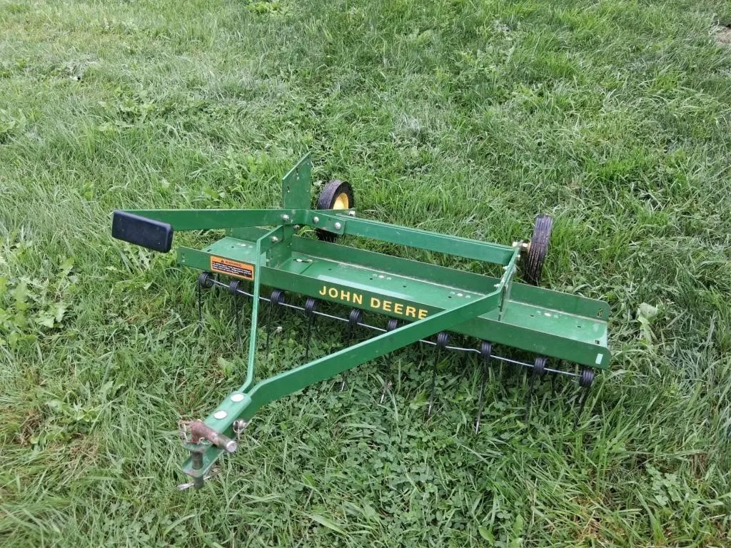 John Deere Tow-Behind Dethatcher