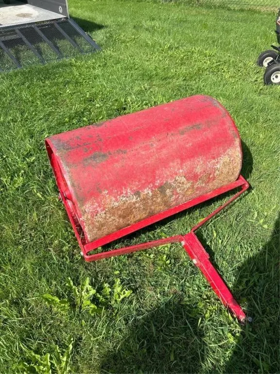 Heavy Duty Lawn Roller. 3/16" steel, 24" high by
