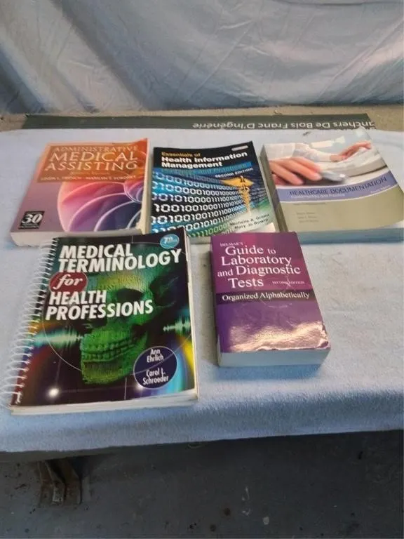 Health care books, see images for titles