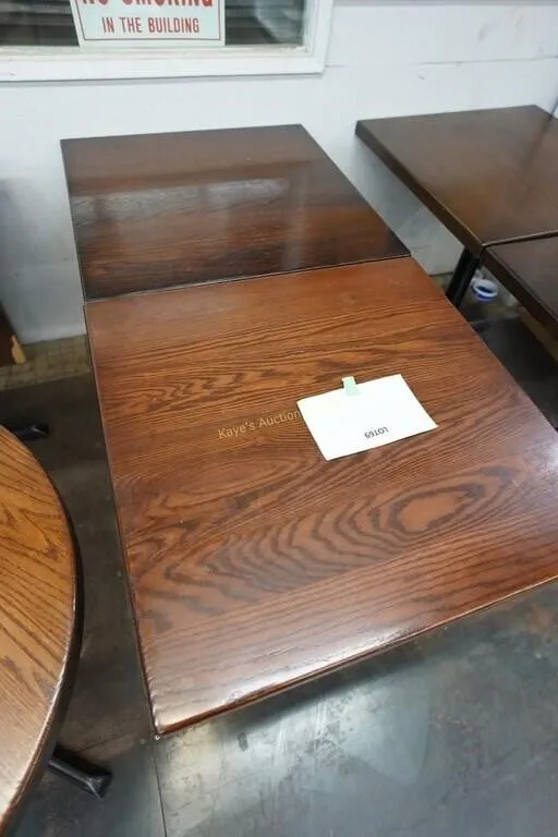2-high quality restaurant tables
