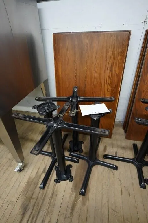 4-high quality restaurant tables